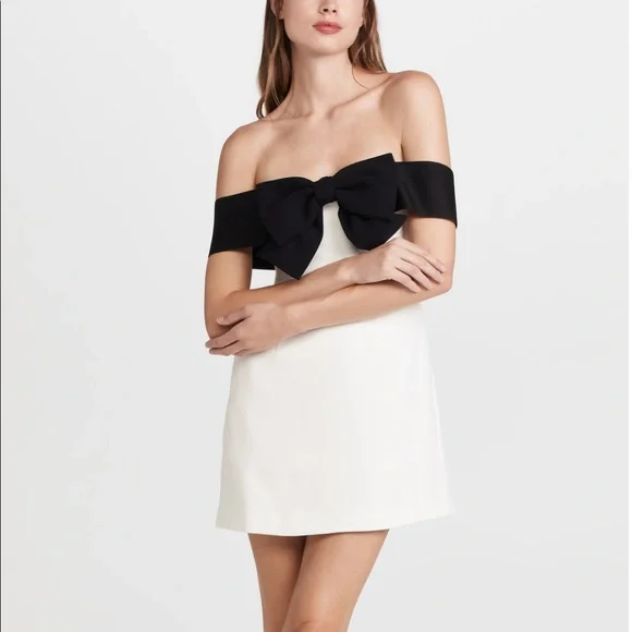 off the shoulder floaty dress Petal and Pup Women's Katiya Off Shoulder Dress